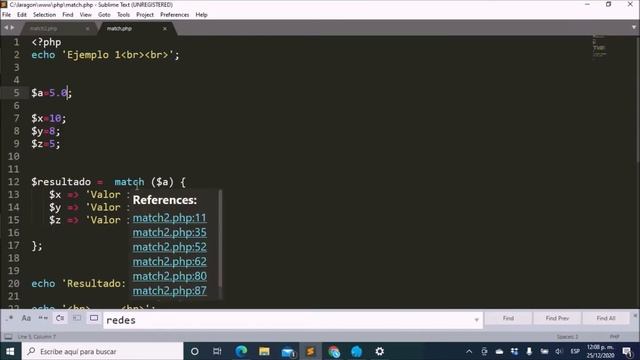 2.- Novedades PHP 8 - Ejemplos match PHP - Nuevas Características PHP 8 смотреть онлайн