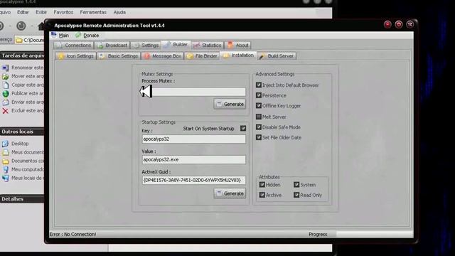 Trojan Spyware Apocalypse Aprenda a criar o melhor trojan invasor смотреть онлайн
