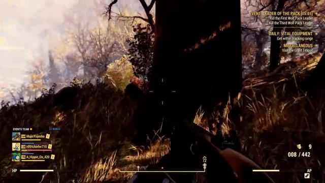 Fallout 76 - Event: Leader of the Pack / Wolf Horde: The Forest смотреть онлайн