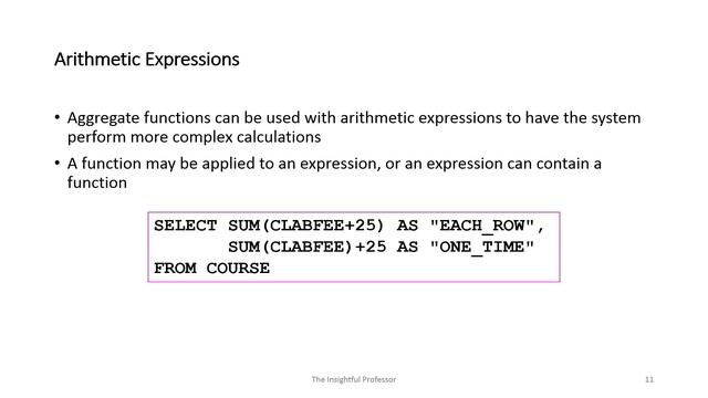 Aggregate Operations смотреть онлайн