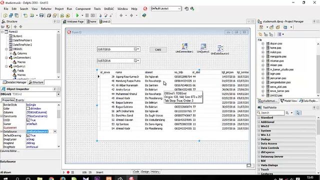 Tutorial Membuat Laporan Transaksi Berdasarkan Tanggal di Delphi 2010 - ARKI MOVE смотреть онлайн