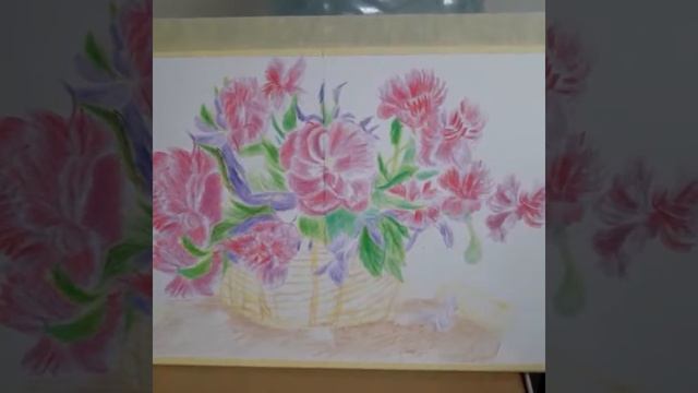 Пионы цветными карандашами вопреки дцп смотреть онлайн