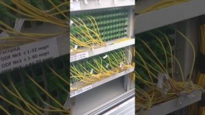 Шкаф интернета ВОЛС, волоконно- оптическая линия связи, монтаж оптического рапределительного шкафа