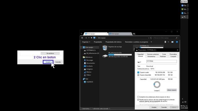 Liberar Espacio en la Unidad de Almacenamiento en Windows 7,8,10 y 11 смотреть онлайн