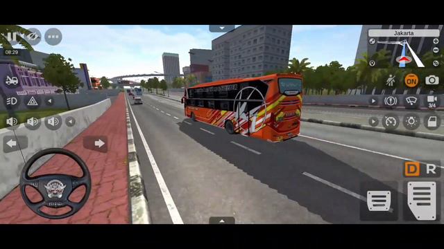 Mercedes Benz Sleeper Bus - Bussid Bus Mod - Simulator Indonesia Game Play смотреть онлайн