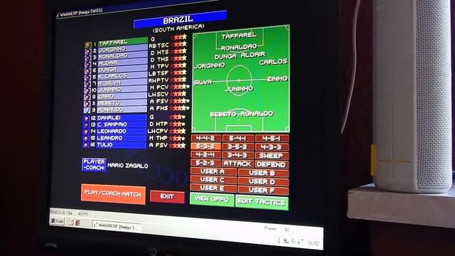 AMIGA SWOS on NEOWARE CA2 w/ SBlive смотреть онлайн