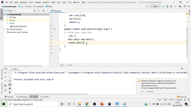 Digital Skills: Session 15- Classes (Java) смотреть онлайн
