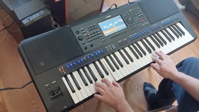 Зеленоглазое такси. Green eyes Taxi. Yamaha PSR-SX700 смотреть онлайн