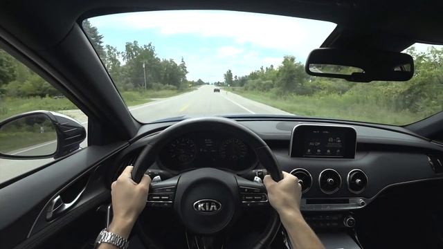 2018 Kia Stinger GT RWD - POV Test Drive (Binaural Audio)