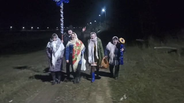 Рождественские колядки в с.Ларга и с.Золотиевка смотреть онлайн
