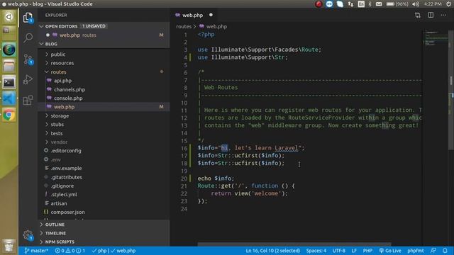 Laravel 8 tutorial in Hindi - Fluent Strings смотреть онлайн