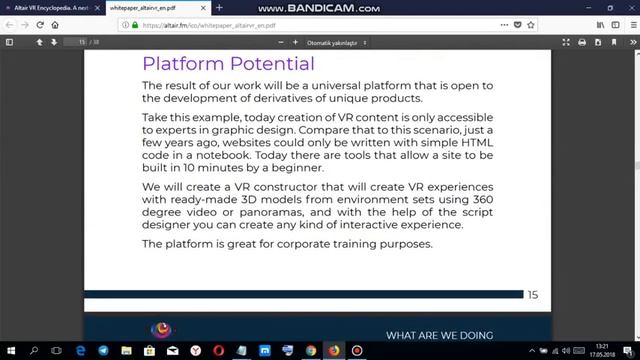 Altair Vr ico and whitepaper review (TR) смотреть онлайн