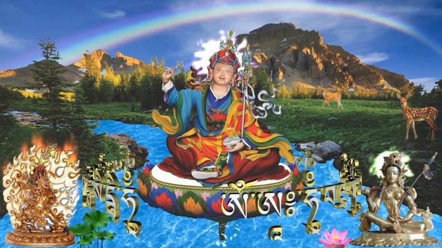 Great mantra Guru Rinpoche and The Prayer to Guru Rinpoche смотреть онлайн