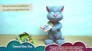обзор игрушки: Интерактивный говорящий Кот Том (очень умный кот)