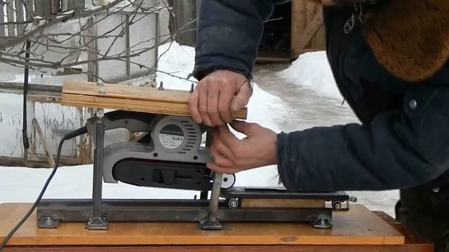 Плоско шлифовальный станок из шлиф машинки. смотреть онлайн