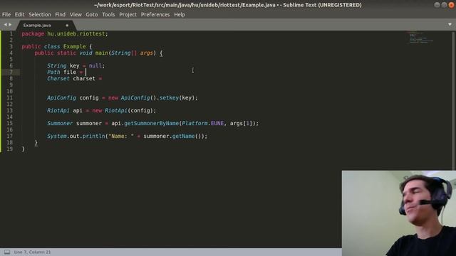 E-sport óra - Riot API próbálgatások смотреть онлайн