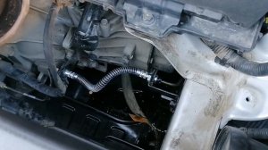 Солярис. Лопнул шланг сцепления.