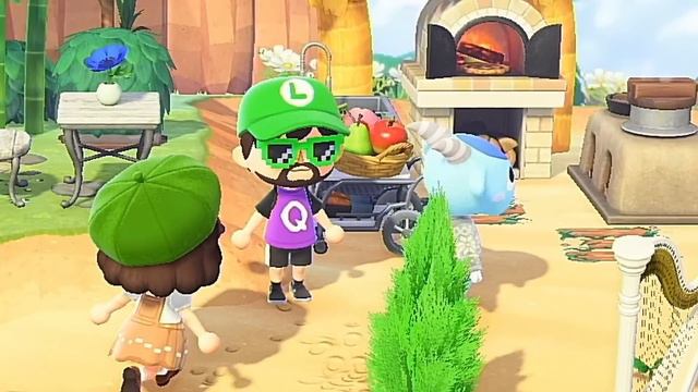 I forced my boyfriend to play Animal Crossing with me смотреть онлайн