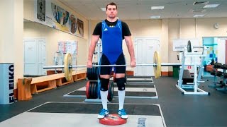 Становая тяга стоя на подставке: техника выполнения смотреть онлайн