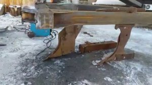 Плуг ПЛН 3-30 самодельный на Т40 (Завершение)