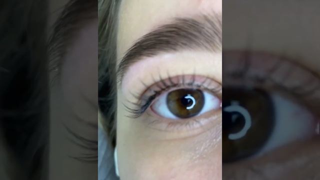 Ламинирование ресниц + оформление бровей смотреть онлайн