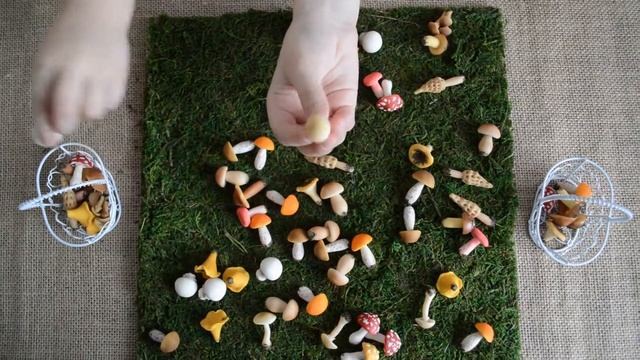 Грибочки из полимерной глины смотреть онлайн