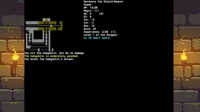 Linley's Dungeon Crawl - смотрим на роуглайк смотреть онлайн