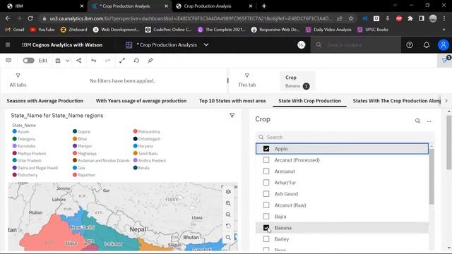 Estimation of Crop Yield Analysis Using Data Analytics | Nalaiya Thiran Project | IBM Cognos смотреть онлайн
