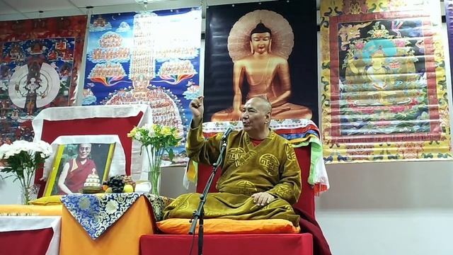 Запись лекции Досточтимого Геше Джампа Тинлея в Санкт-Петербурге 19.10.21 смотреть онлайн