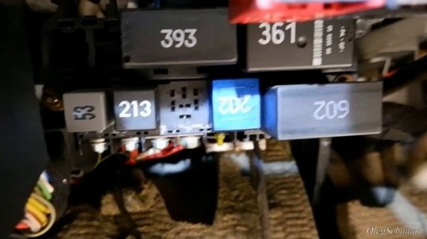 Не работают свечи накала - проверяем реле.