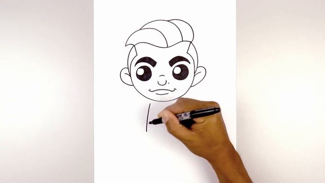 How to Draw Ronaldo | Cartooning Club Tutorial смотреть онлайн