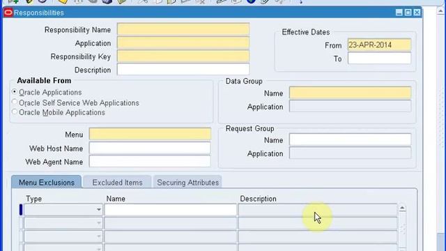 Oracle Apps Tutorial-4:Back end Concurrent Program Registration and Registraion of Sql Plus смотреть онлайн