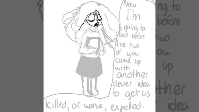 Quick, trashy doodle of Hermione in Tim Burton’s style. смотреть онлайн