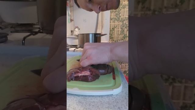 Разделка говяжьей почки смотреть онлайн