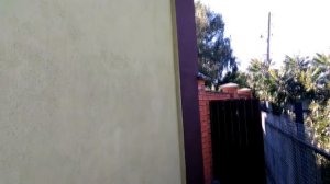 Красим фасад краскопультом силиконовая краска