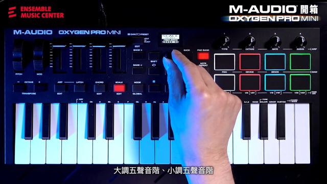 高CP值的智能MIDI鍵盤｜OXYGEN PRO MINI開箱介紹｜M-Audio смотреть онлайн