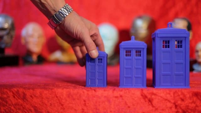 Timelapse 3D printed ten Tardis nest. смотреть онлайн