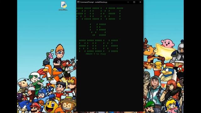 Rocket VS Rocks CMD Game | Python 3.7.3 | Prak EnTech смотреть онлайн