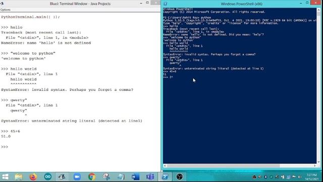 I made Python Terminal using Java | #java #programming #python смотреть онлайн