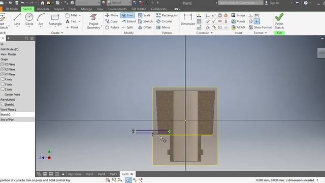 MACHINED MINIATURE CYLINDER With AutoCAD , UNISA EMO1601 (Mechanical Engineering) Inventor AutoDesk смотреть онлайн
