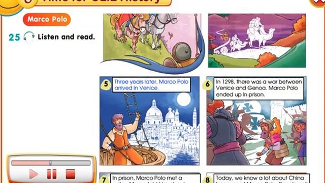 Smiles 3 Module 6 p88 ex 25 Marco Polo смотреть онлайн