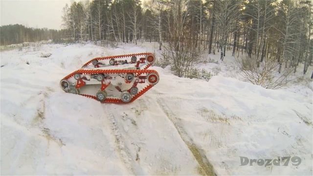 Танк по снегу // Snow_Adventure смотреть онлайн