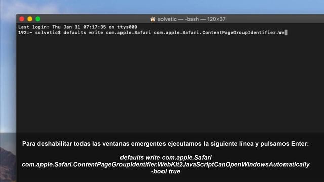 Cómo desbloquear ventanas emergentes en Safari Mac o iPhone смотреть онлайн