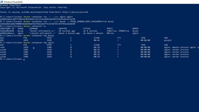 Apprendre Docker 3-7 Visualiser l'activités dans un conteneur смотреть онлайн