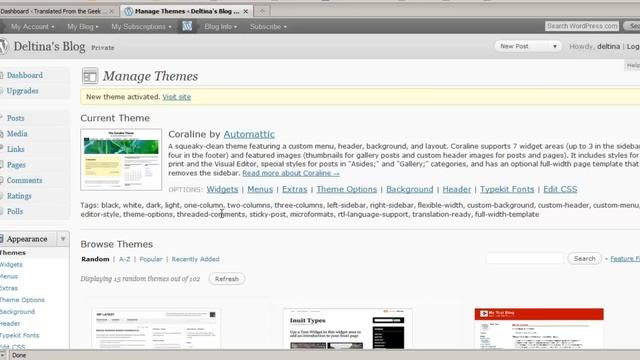 WordPress 3 Tutorial 10: Introduction to Themes смотреть онлайн