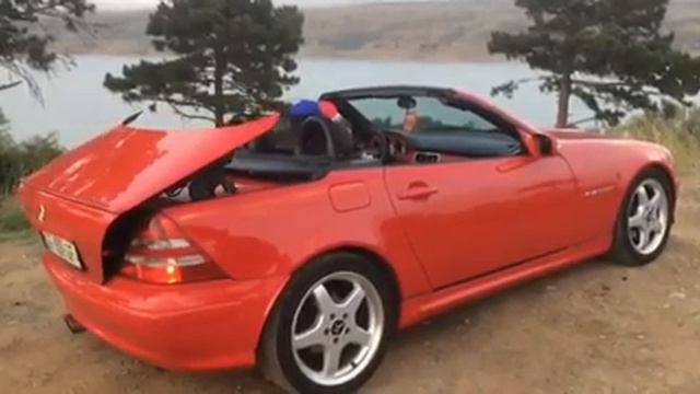 Mercedes Benz SLK R170 230 Kompressor Restyling Red 2001