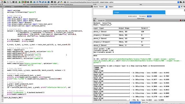 Learn By Example | How to add a dropout layer to a Deep Learning Model in Keras? смотреть онлайн