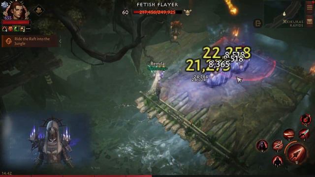 PERFECT Dungeon Build for Demon Hunter | Diablo Immortal смотреть онлайн