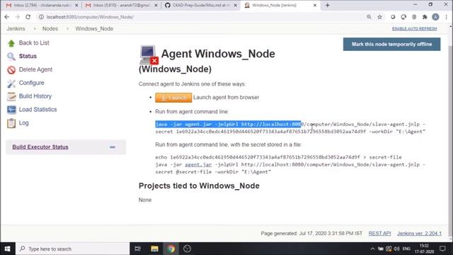 Jenkins Distributed Build (Windows Agent) смотреть онлайн