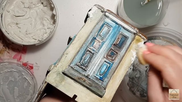 Чайный домик с полимерной глиной. Мастер класс. The master class house. смотреть онлайн